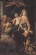Pompeo Batoni Holy Family (san 05) oil painting on canvas